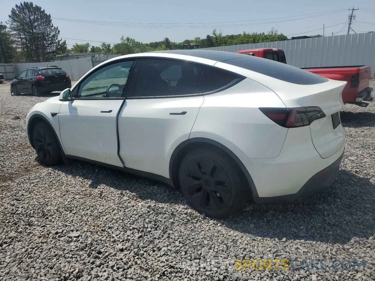 2 Photograph of a damaged car 7SAYGAEE8RF211702 TESLA MODEL Y 2024