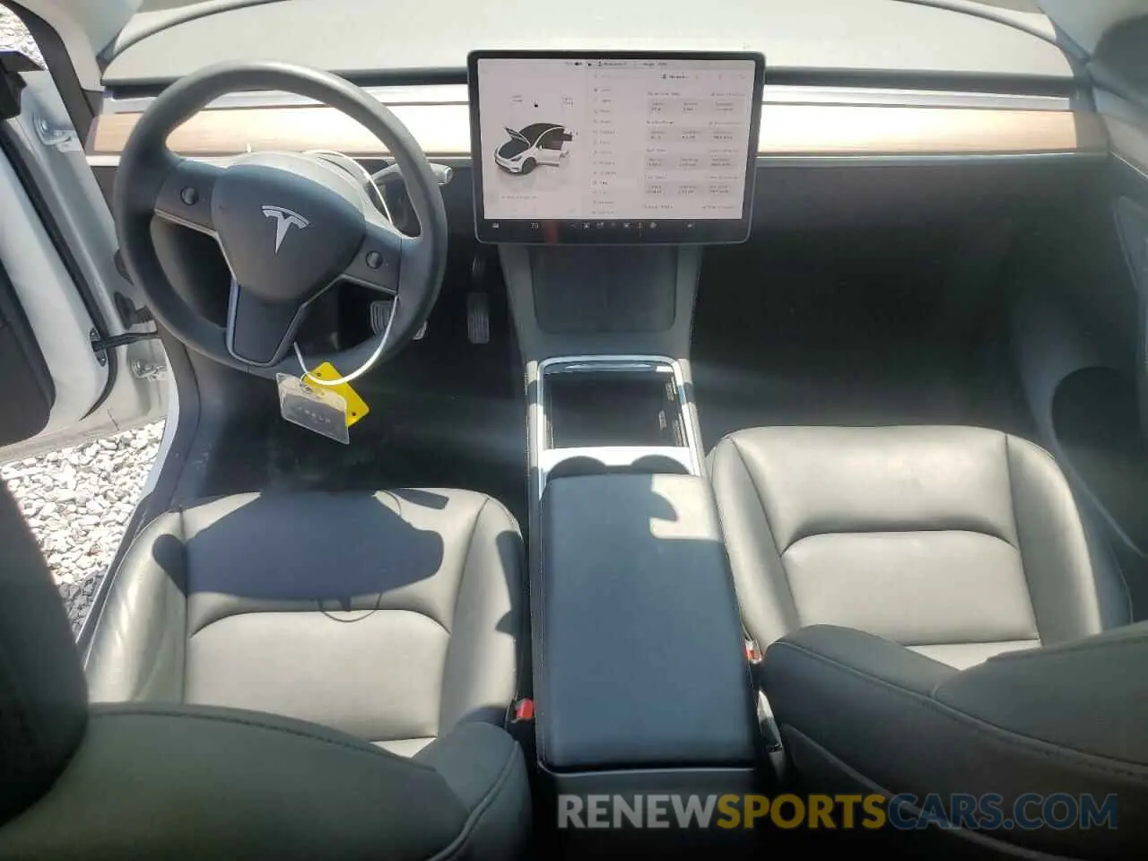 8 Photograph of a damaged car 7SAYGAEE8RF211702 TESLA MODEL Y 2024