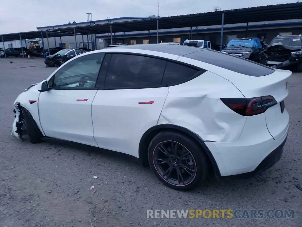 2 Photograph of a damaged car 7SAYGAEE9RF099721 TESLA MODEL Y 2024