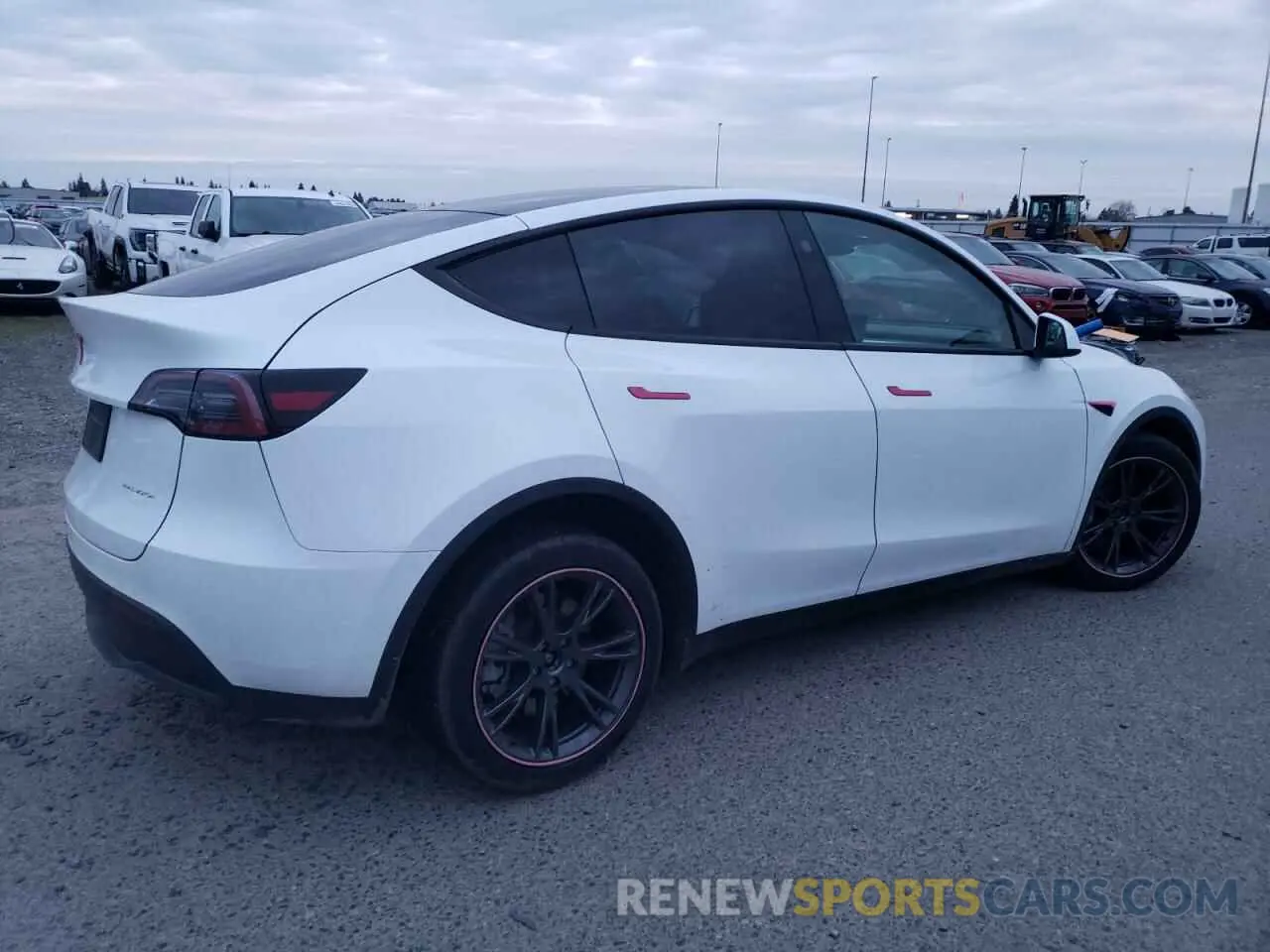 3 Photograph of a damaged car 7SAYGAEE9RF099721 TESLA MODEL Y 2024