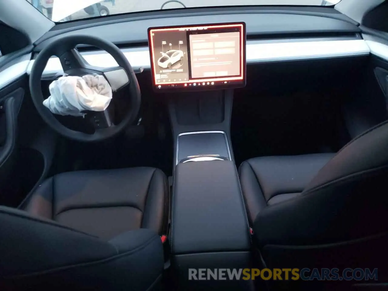 8 Photograph of a damaged car 7SAYGAEE9RF099721 TESLA MODEL Y 2024