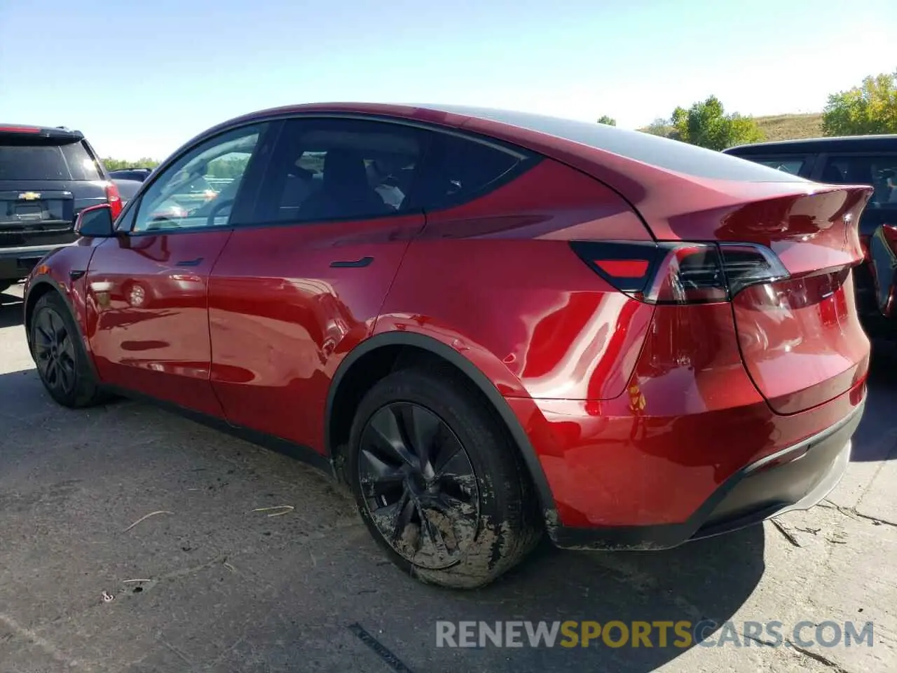 2 Photograph of a damaged car 7SAYGAEE9RF198765 TESLA MODEL Y 2024