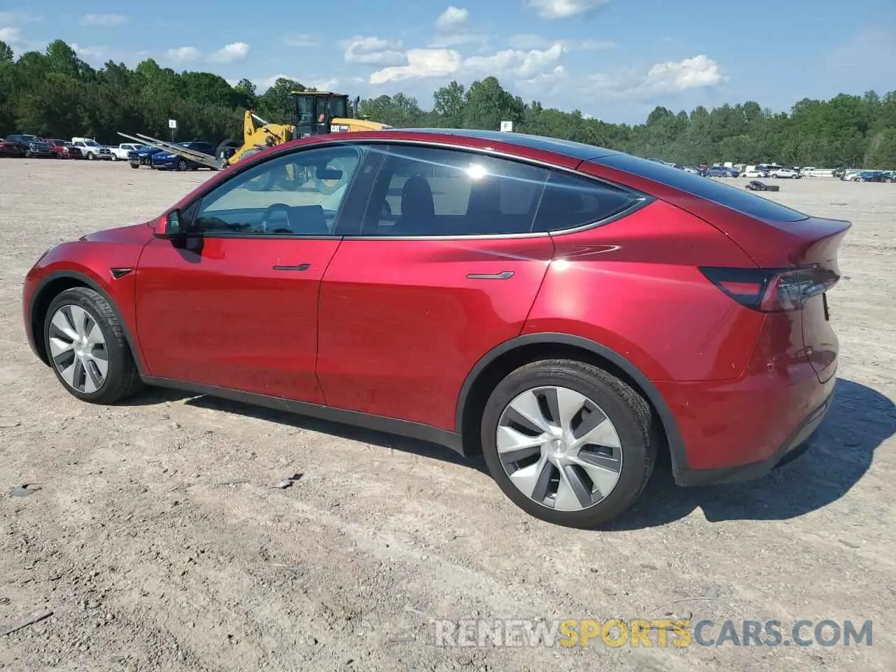 2 Photograph of a damaged car 7SAYGAEEXRF071829 TESLA MODEL Y 2024