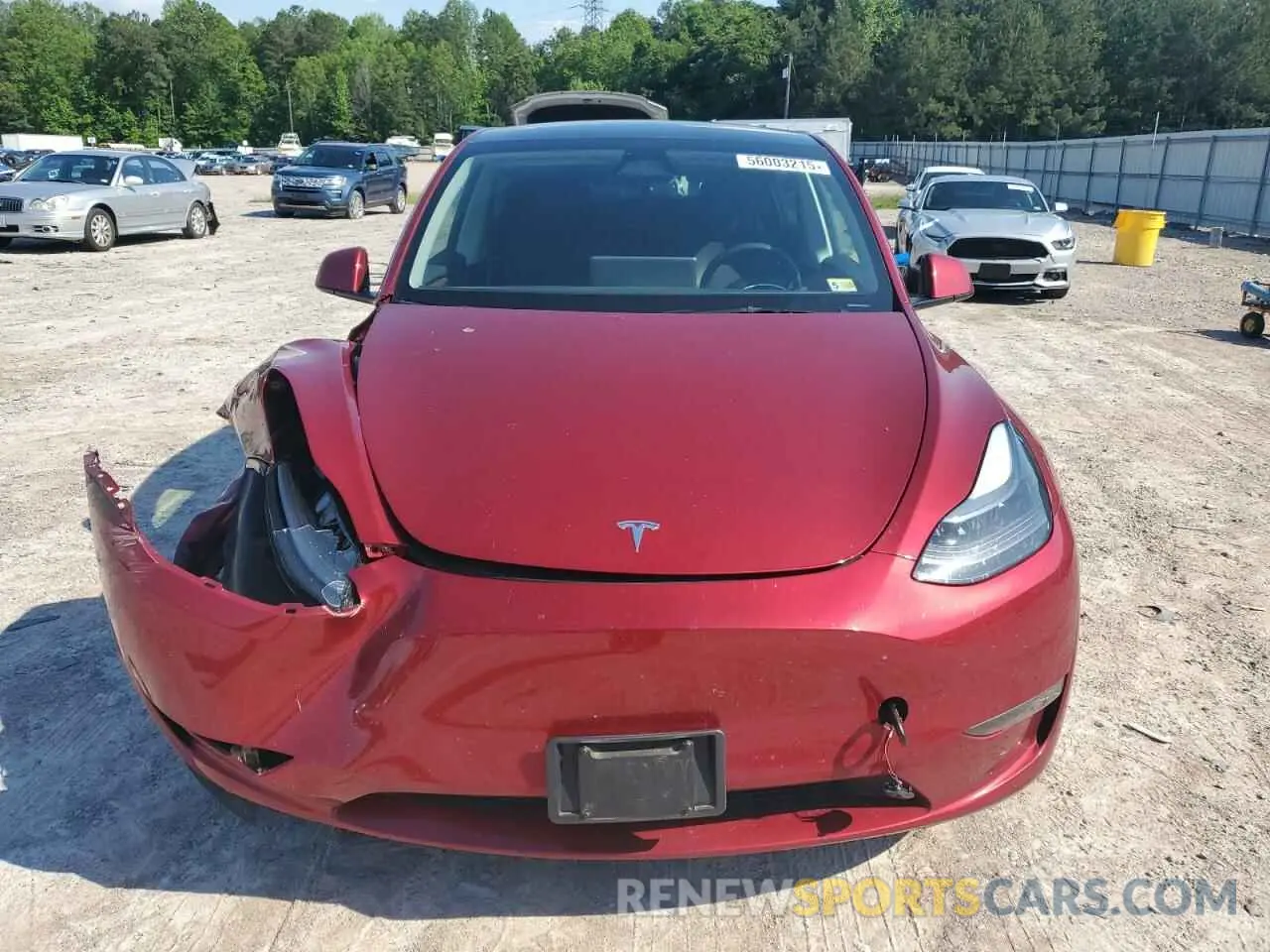 5 Photograph of a damaged car 7SAYGAEEXRF071829 TESLA MODEL Y 2024
