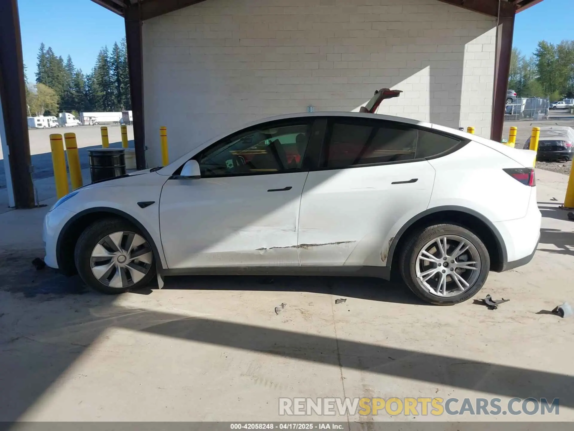 14 Photograph of a damaged car 7SAYGAEEXRF988561 TESLA MODEL Y 2024