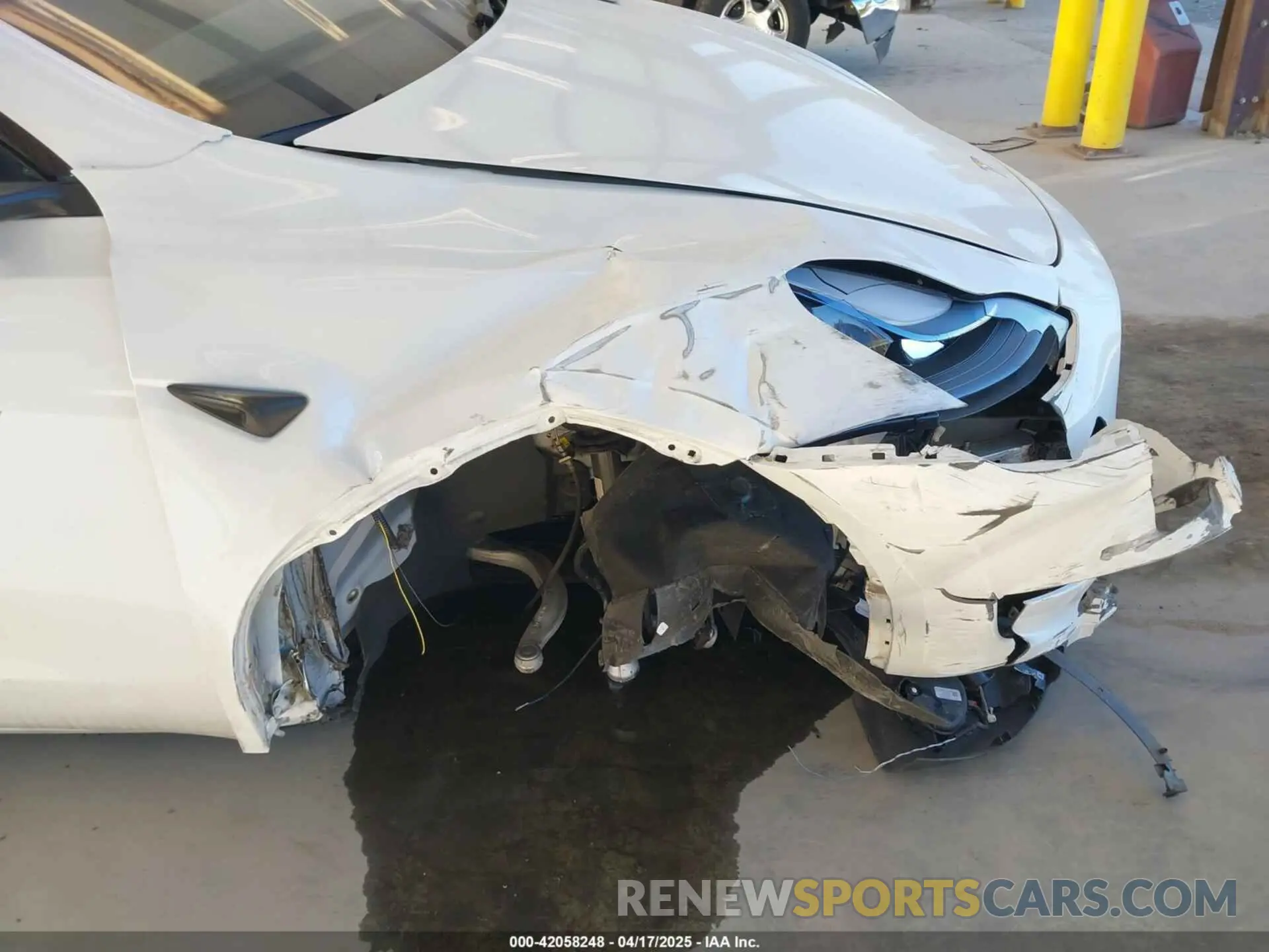 6 Photograph of a damaged car 7SAYGAEEXRF988561 TESLA MODEL Y 2024