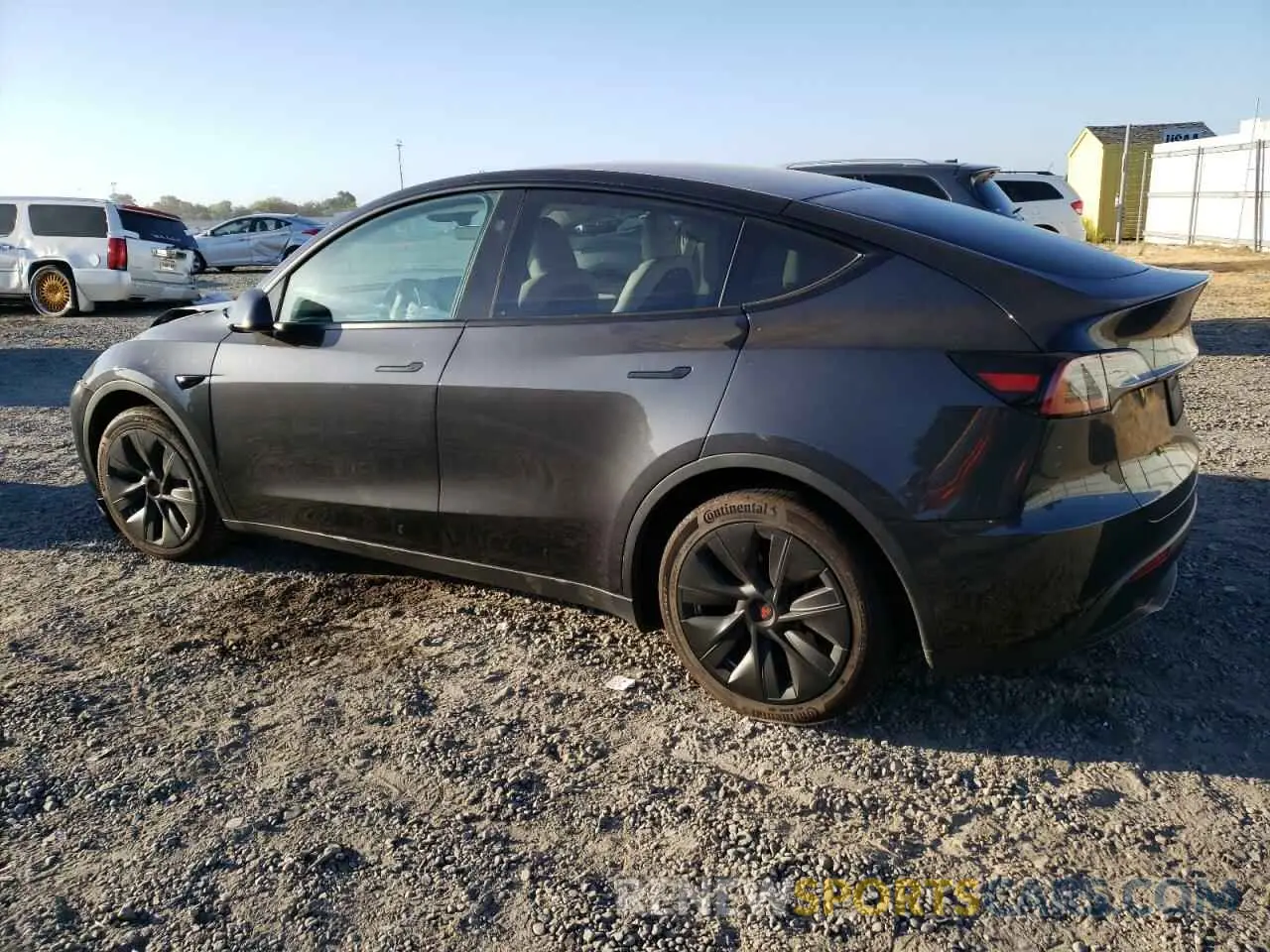 2 Photograph of a damaged car 7SAYGAEEXRF991797 TESLA MODEL Y 2024
