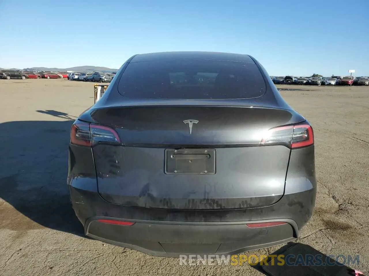 6 Photograph of a damaged car 7SAYGDED0RF040677 TESLA MODEL Y 2024
