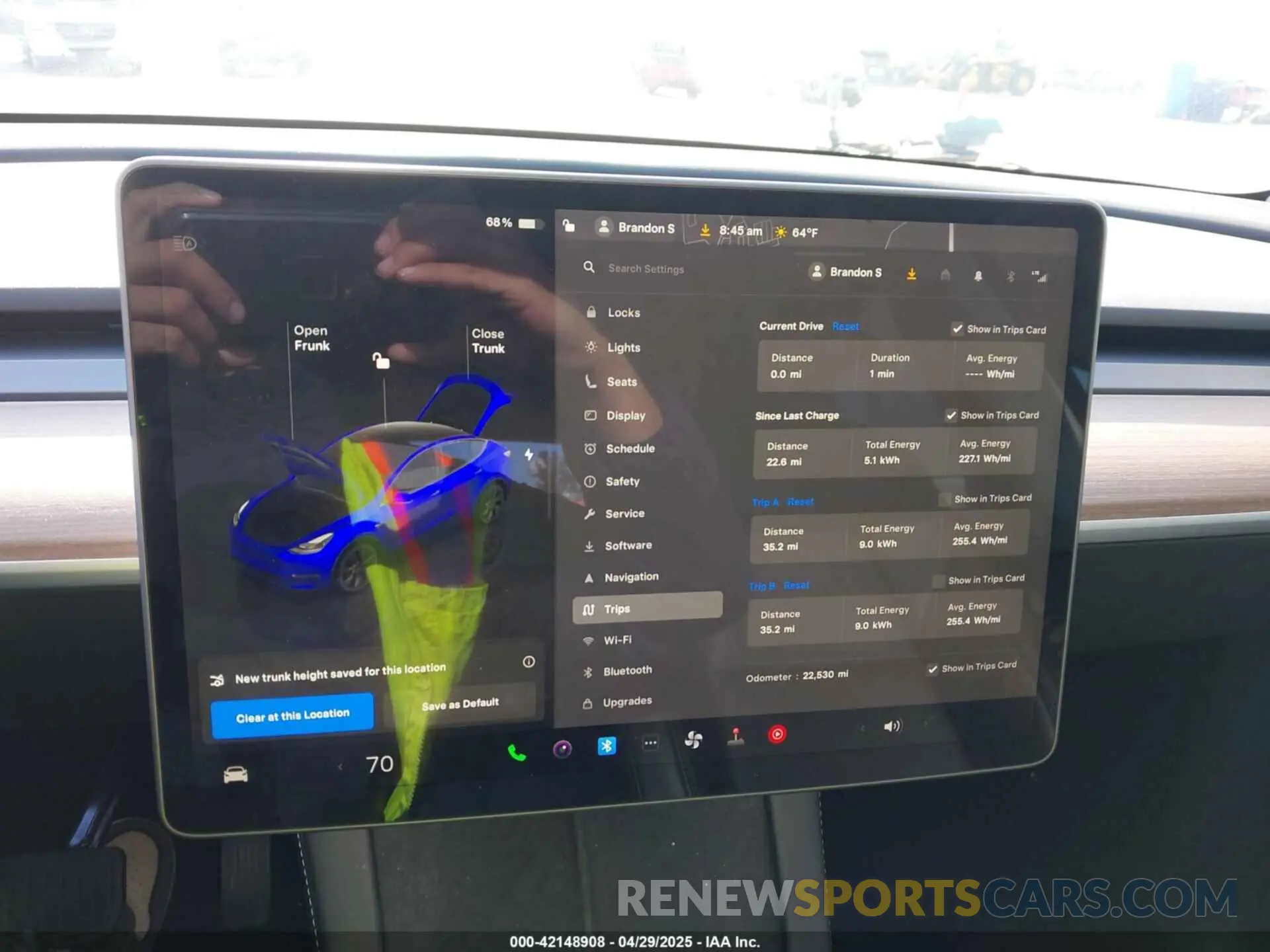 7 Photograph of a damaged car 7SAYGDED0RF197366 TESLA MODEL Y 2024