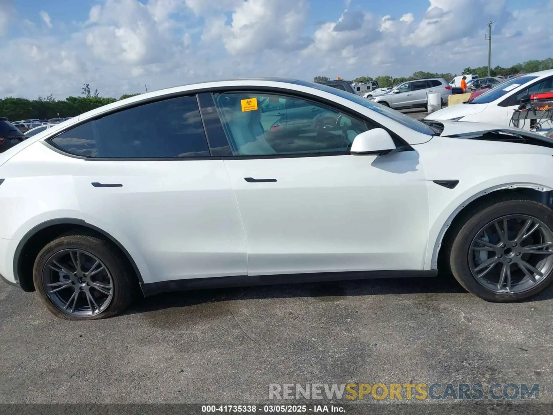13 Photograph of a damaged car 7SAYGDED0RF199456 TESLA MODEL Y 2024