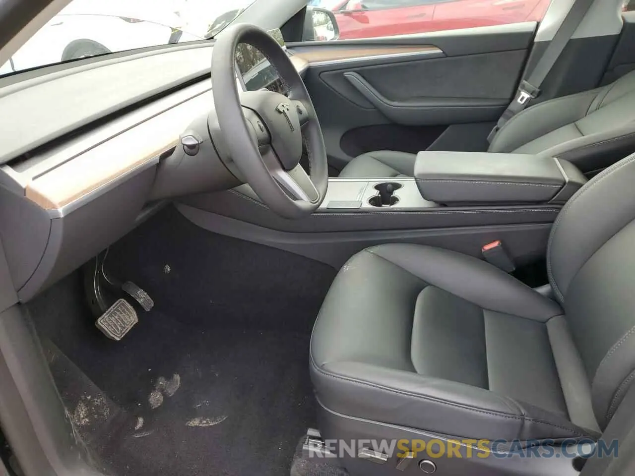 7 Photograph of a damaged car 7SAYGDED1RA321691 TESLA MODEL Y 2024