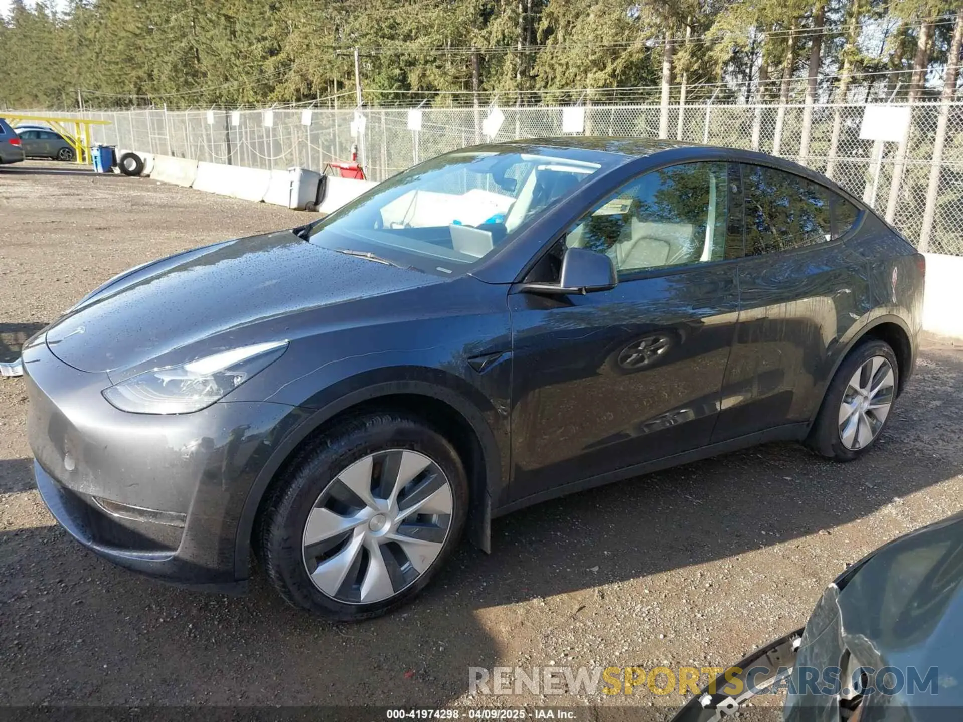 13 Photograph of a damaged car 7SAYGDED1RF056306 TESLA MODEL Y 2024