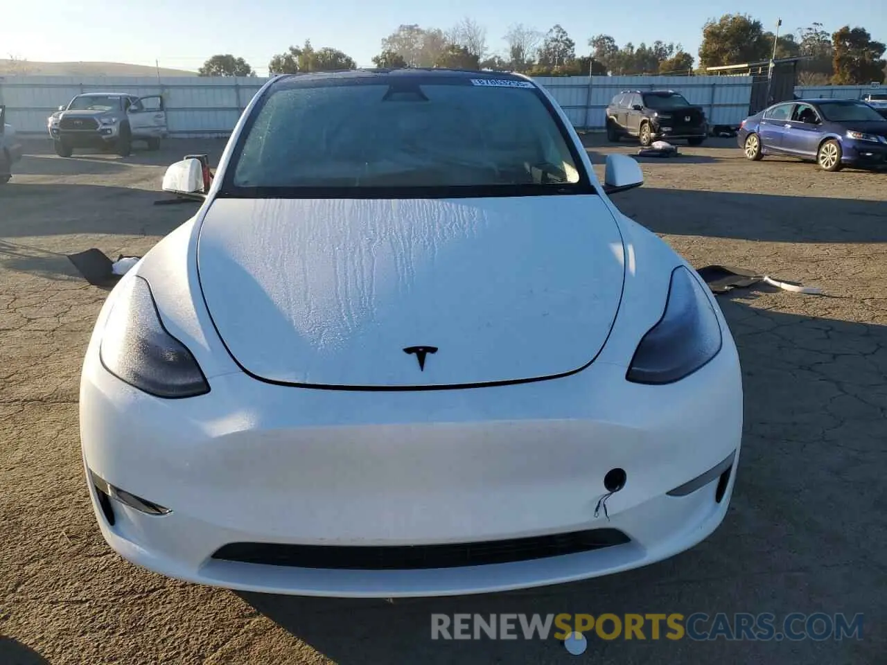 5 Photograph of a damaged car 7SAYGDED1RF154851 TESLA MODEL Y 2024