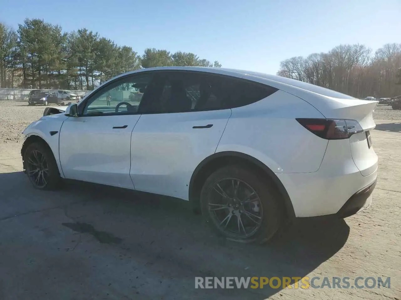 2 Photograph of a damaged car 7SAYGDED1RF187025 TESLA MODEL Y 2024