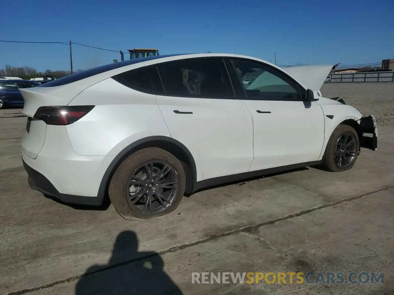 3 Photograph of a damaged car 7SAYGDED1RF187025 TESLA MODEL Y 2024