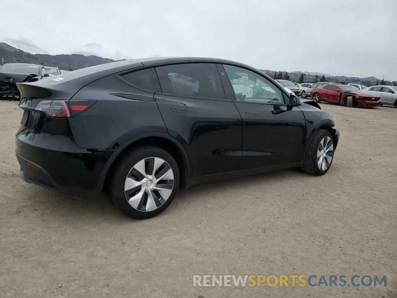 3 Photograph of a damaged car 7SAYGDED2RF028899 TESLA MODEL Y 2024