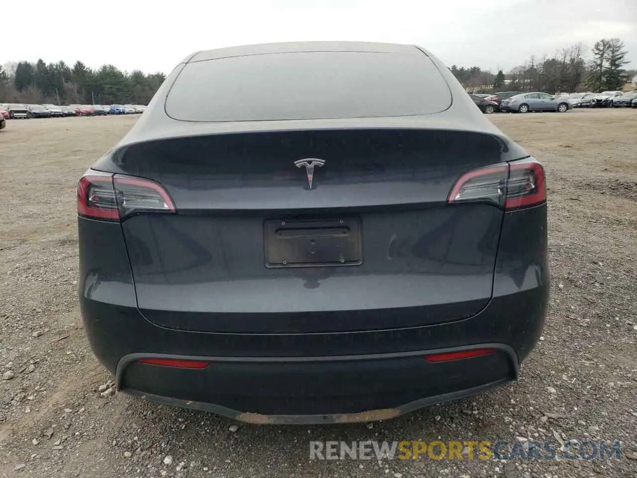 6 Photograph of a damaged car 7SAYGDED2RF037005 TESLA MODEL Y 2024