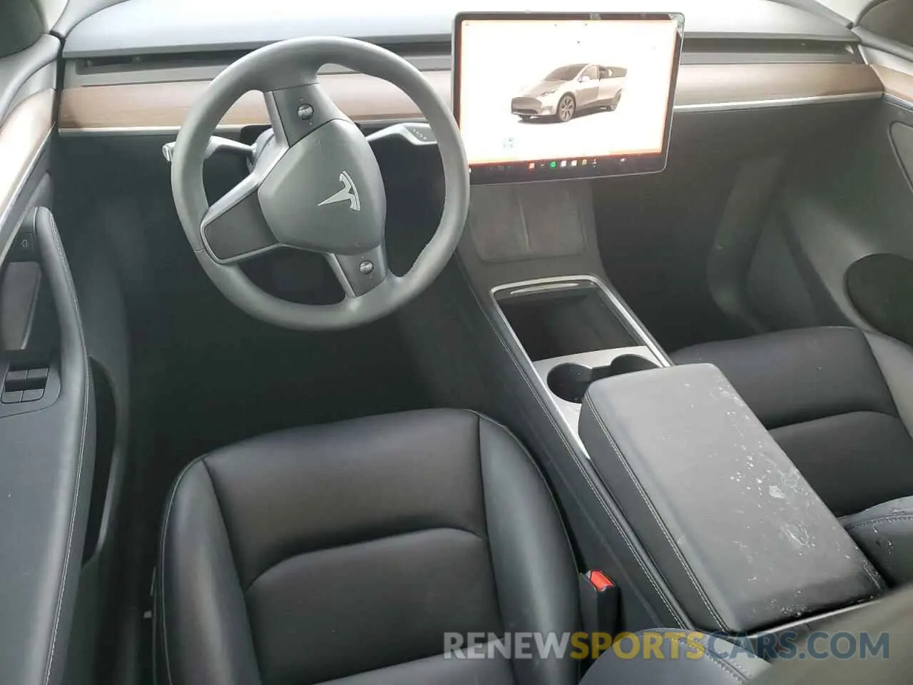 8 Photograph of a damaged car 7SAYGDED2RF097382 TESLA MODEL Y 2024