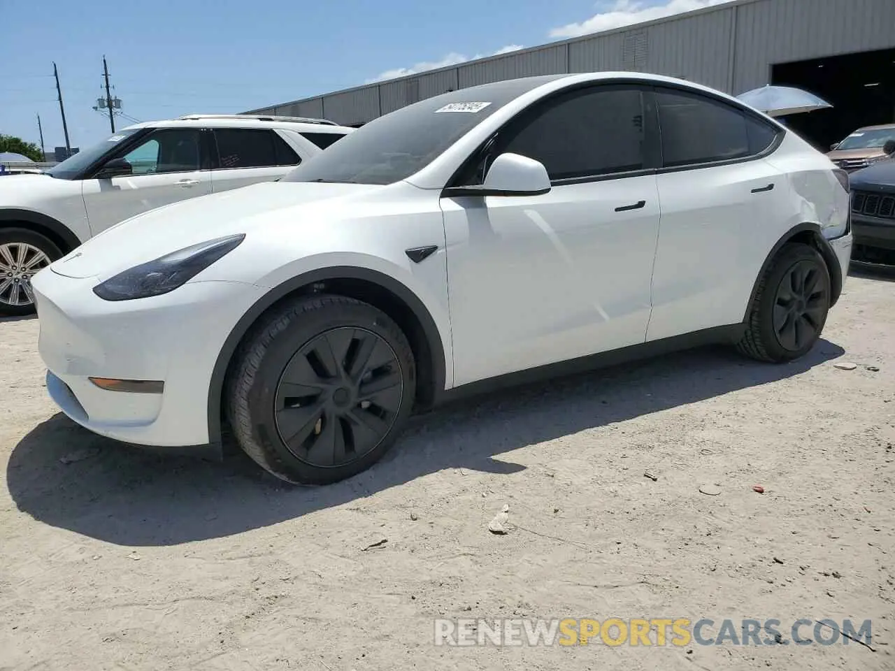 1 Photograph of a damaged car 7SAYGDED2RF164790 TESLA MODEL Y 2024