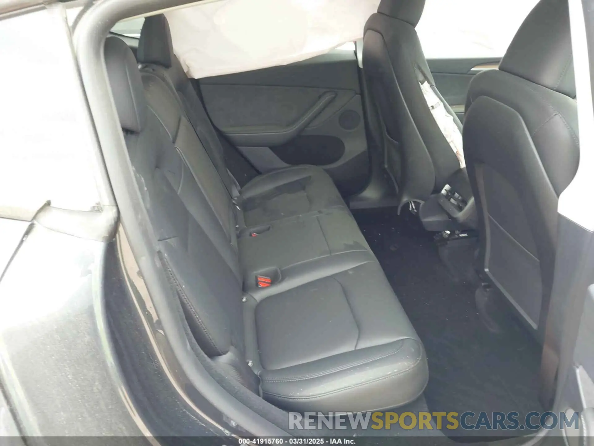8 Photograph of a damaged car 7SAYGDED3RA303113 TESLA MODEL Y 2024