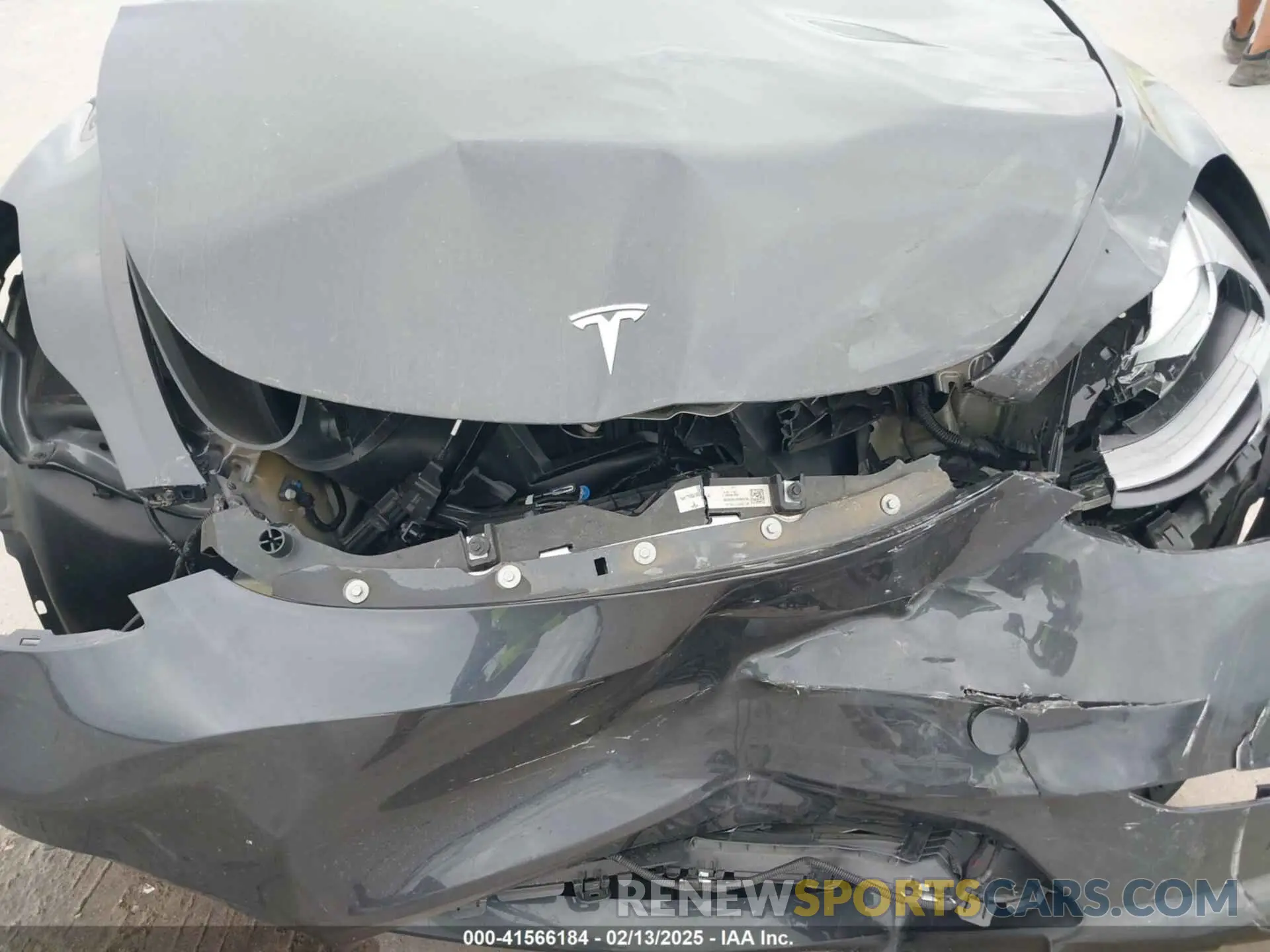 11 Photograph of a damaged car 7SAYGDED3RF002246 TESLA MODEL Y 2024
