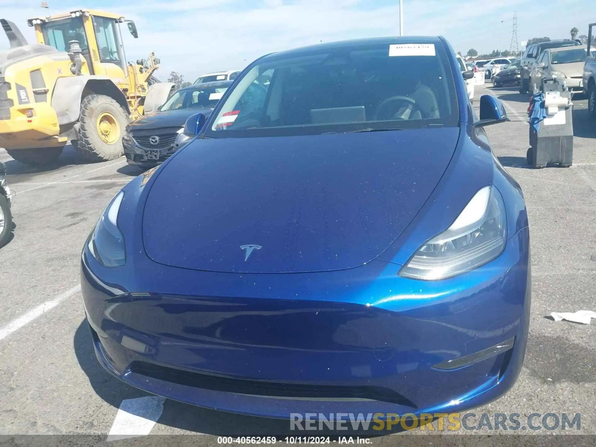 12 Photograph of a damaged car 7SAYGDED3RF047803 TESLA MODEL Y 2024