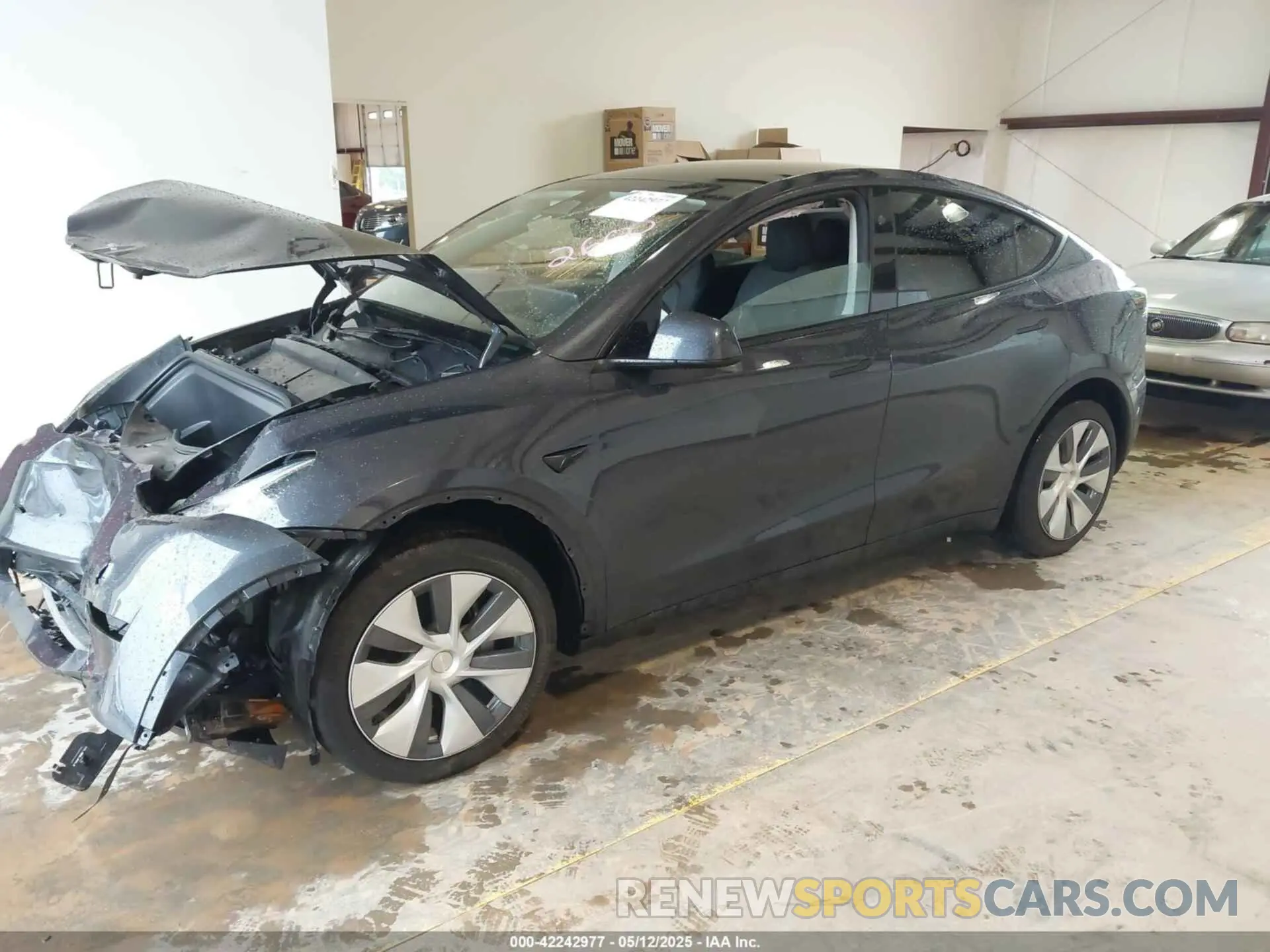 2 Photograph of a damaged car 7SAYGDED4RF072600 TESLA MODEL Y 2024