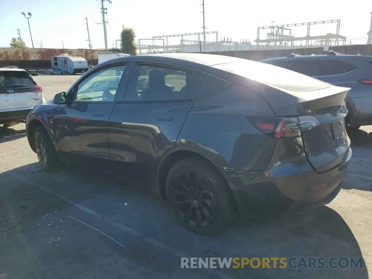 2 Photograph of a damaged car 7SAYGDED4RF089588 TESLA MODEL Y 2024