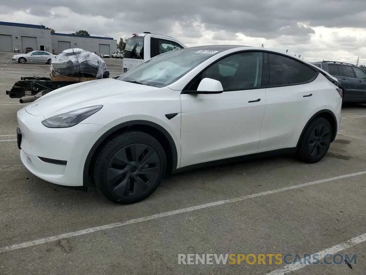 1 Photograph of a damaged car 7SAYGDED4RF118247 TESLA MODEL Y 2024
