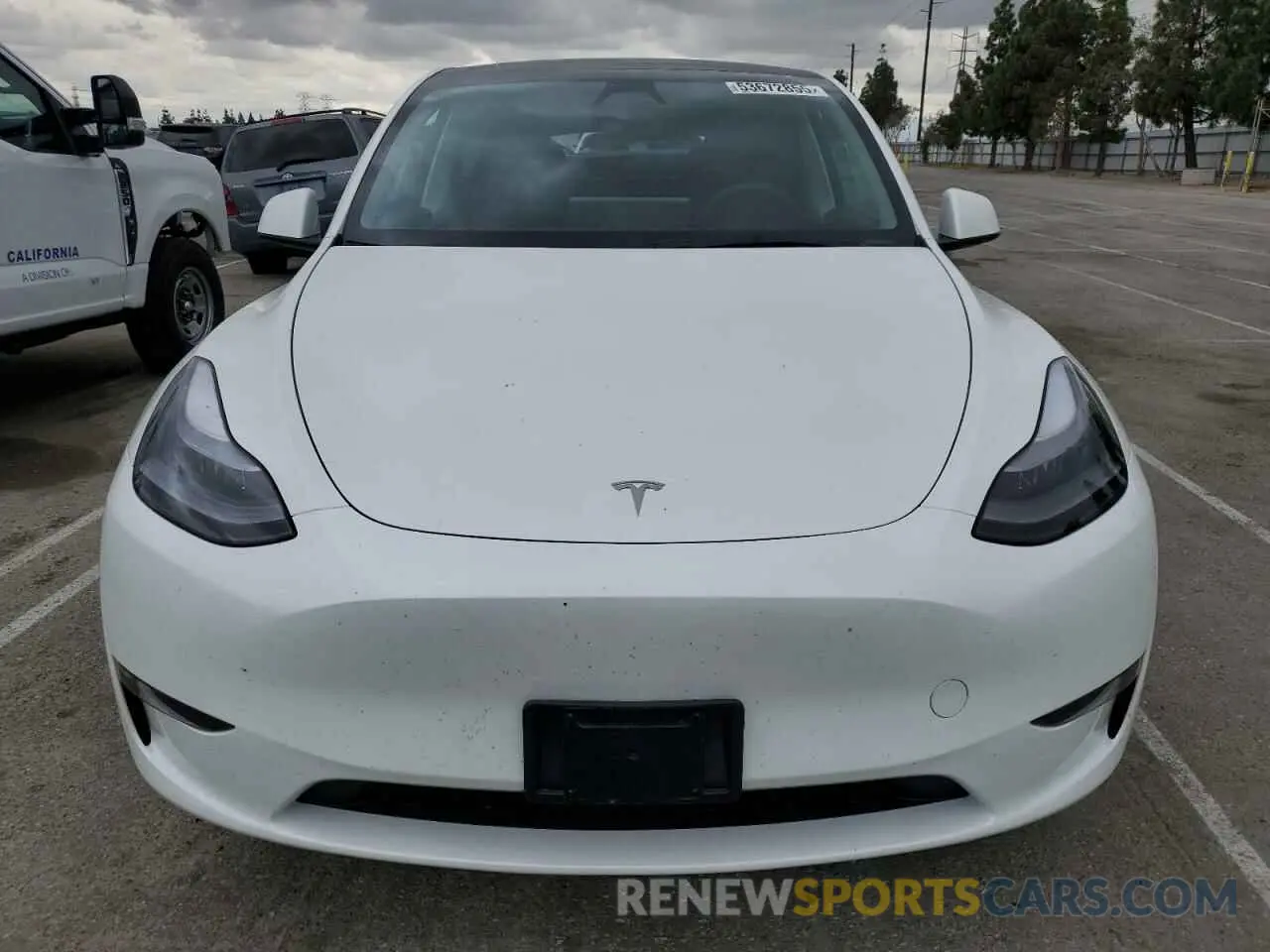 5 Photograph of a damaged car 7SAYGDED4RF118247 TESLA MODEL Y 2024