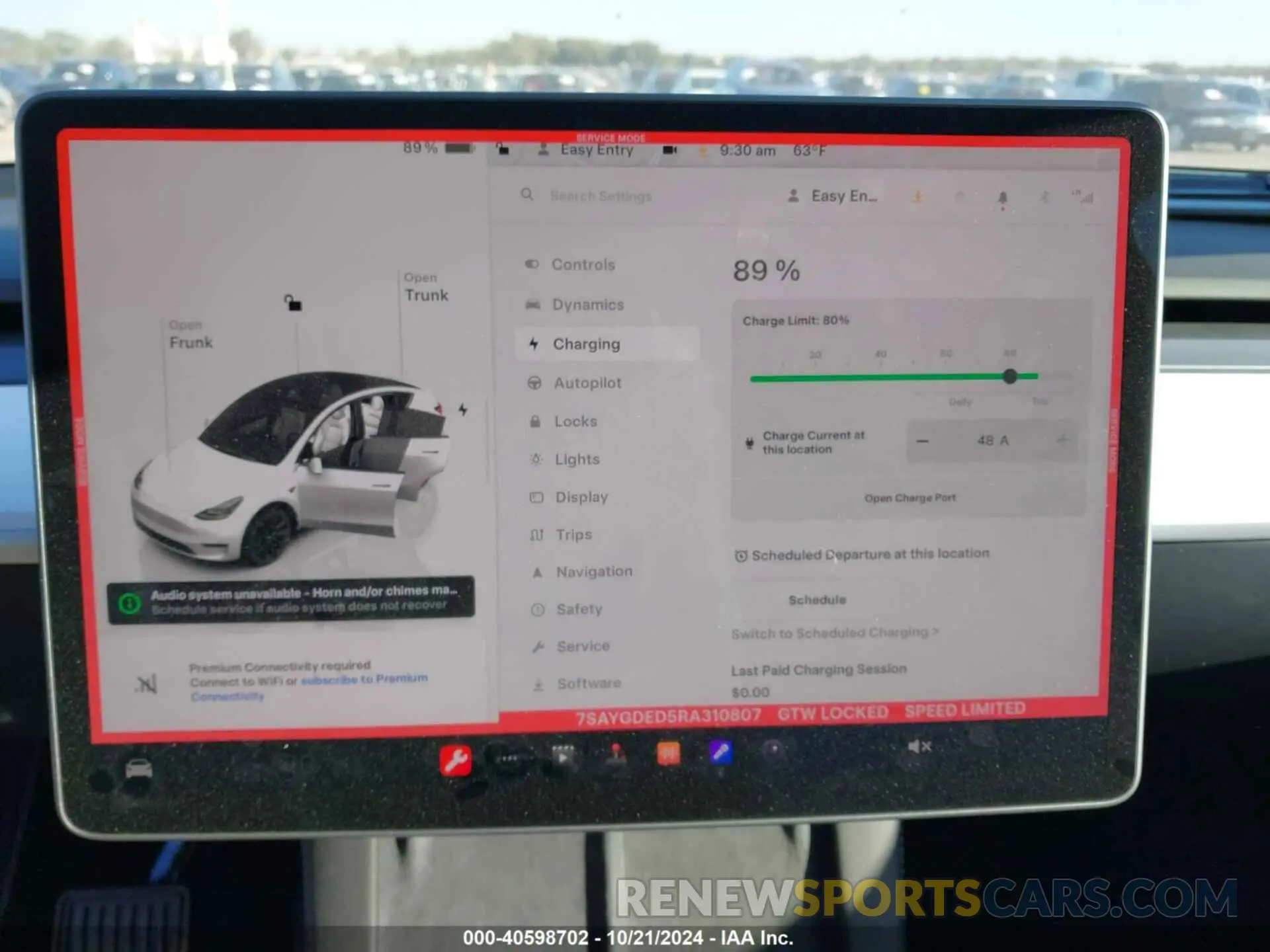 18 Photograph of a damaged car 7SAYGDED5RA310807 TESLA MODEL Y 2024