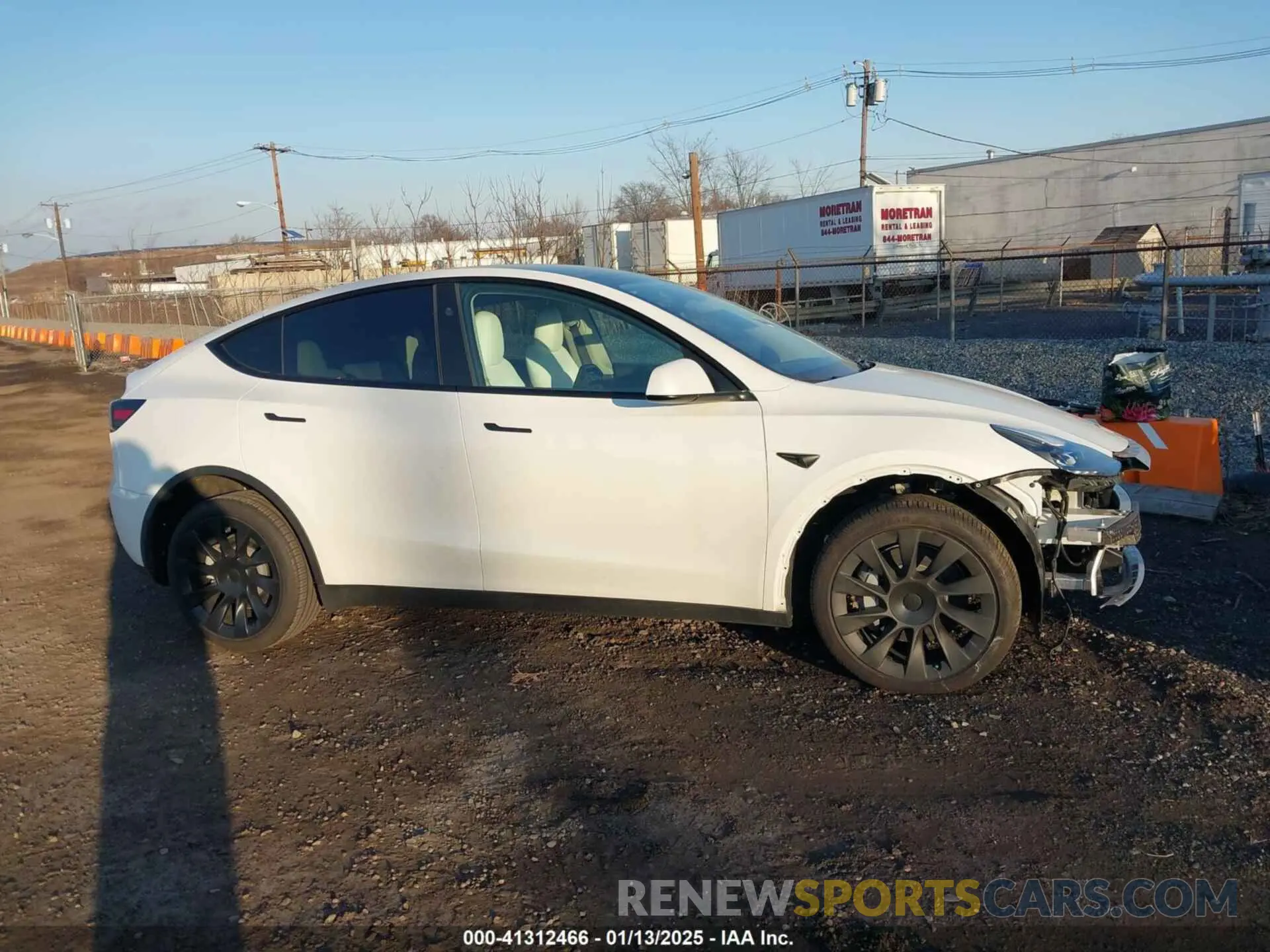 13 Photograph of a damaged car 7SAYGDED5RF010087 TESLA MODEL Y 2024
