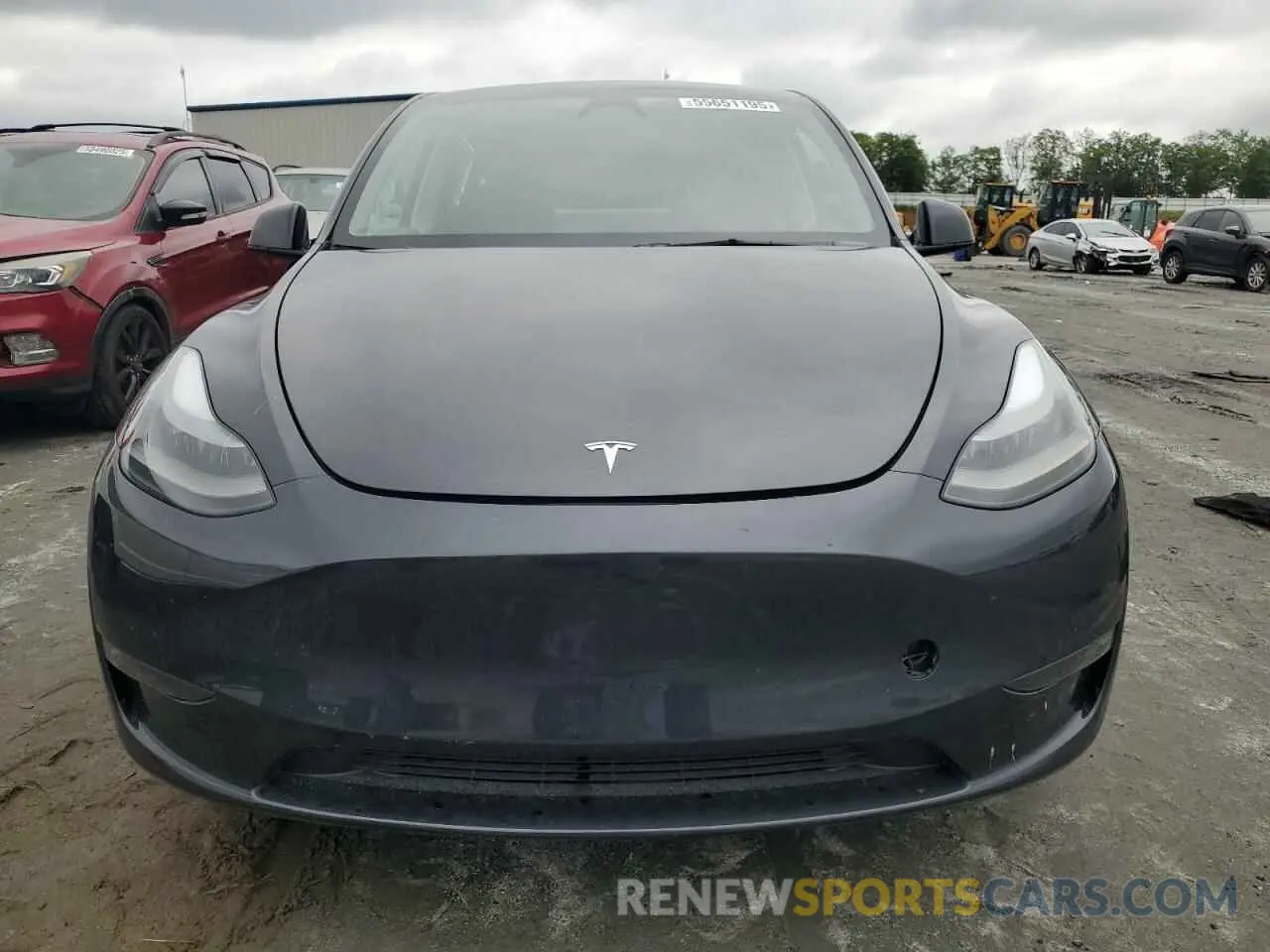 5 Photograph of a damaged car 7SAYGDED5RF018979 TESLA MODEL Y 2024