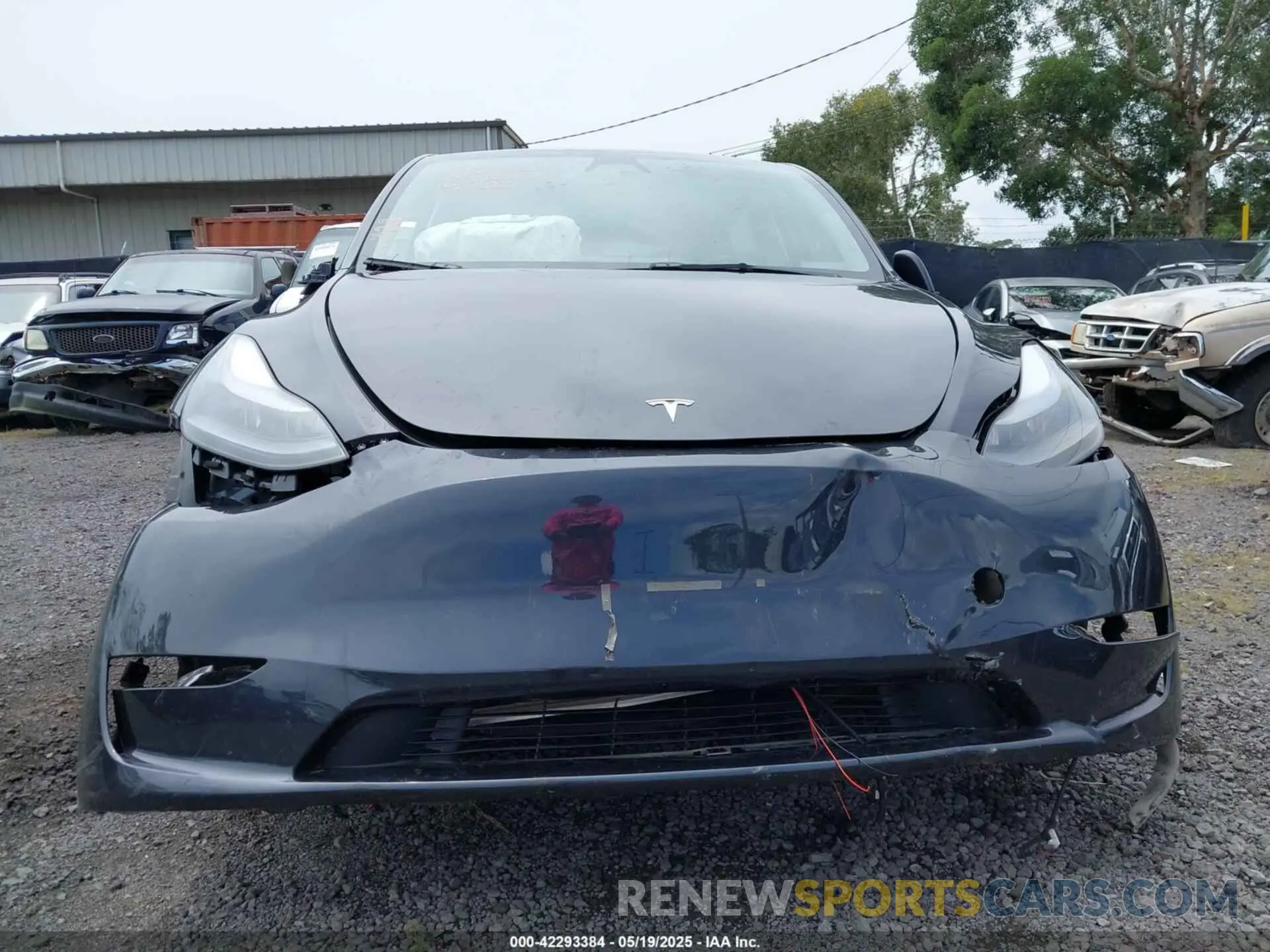 12 Photograph of a damaged car 7SAYGDED5RF111338 TESLA MODEL Y 2024