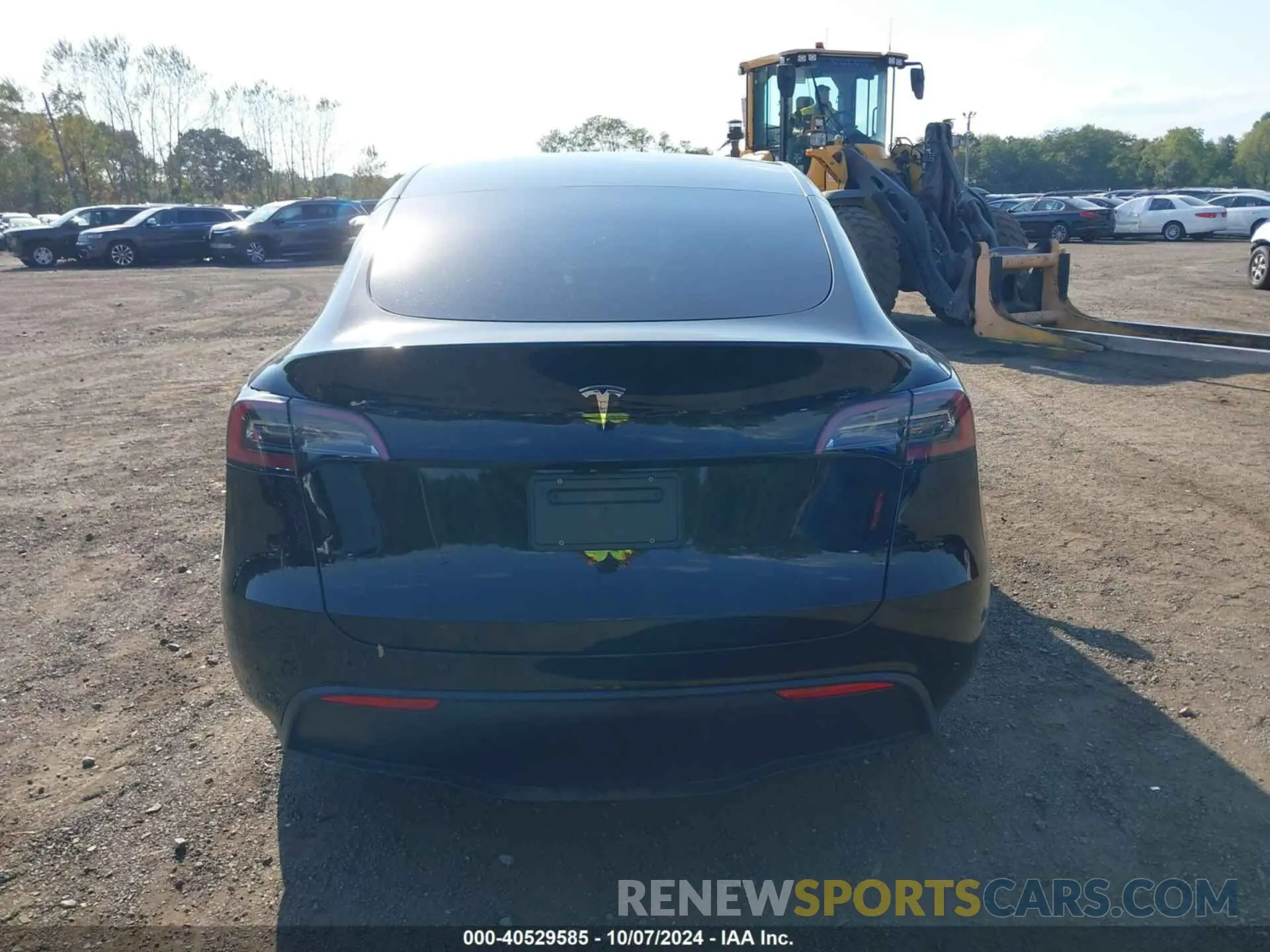 16 Photograph of a damaged car 7SAYGDED5RF130214 TESLA MODEL Y 2024