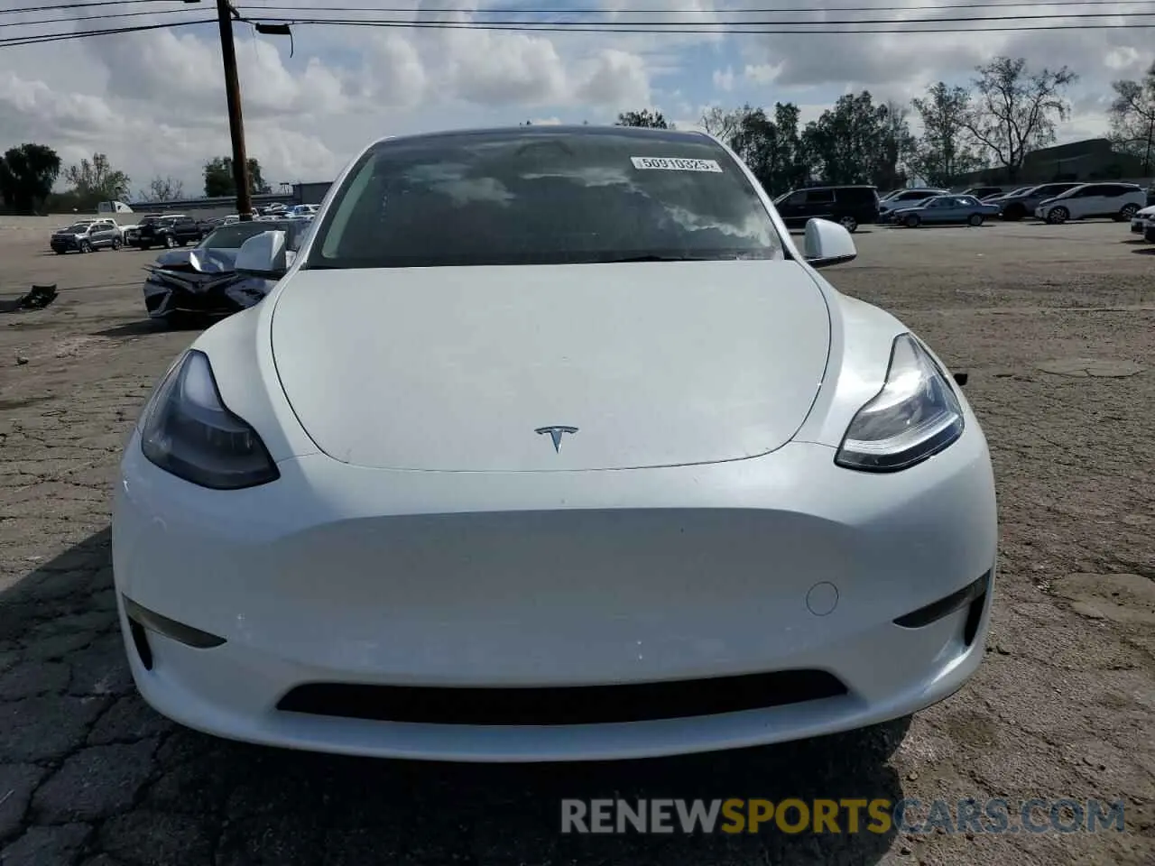 5 Photograph of a damaged car 7SAYGDED5RF158952 TESLA MODEL Y 2024