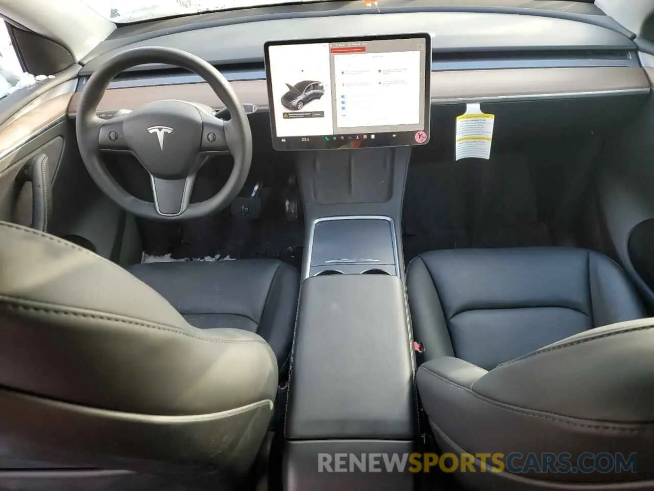 8 Photograph of a damaged car 7SAYGDED6RF014455 TESLA MODEL Y 2024