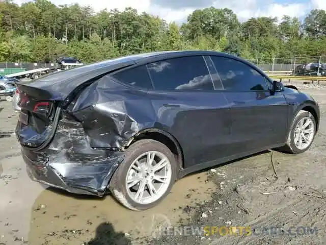 3 Photograph of a damaged car 7SAYGDED6RF091911 TESLA MODEL Y 2024