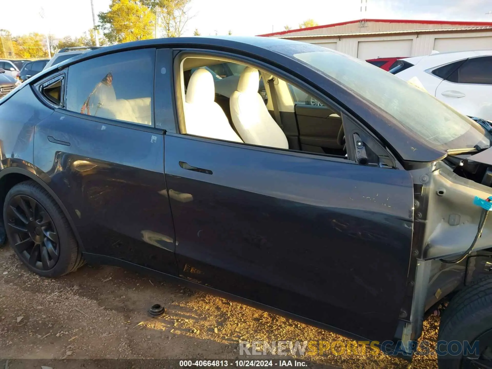 14 Photograph of a damaged car 7SAYGDED6RF105175 TESLA MODEL Y 2024