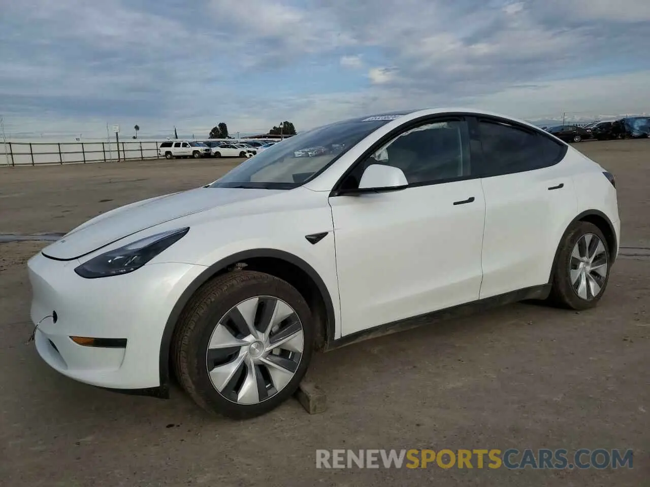 1 Photograph of a damaged car 7SAYGDED7RF026100 TESLA MODEL Y 2024