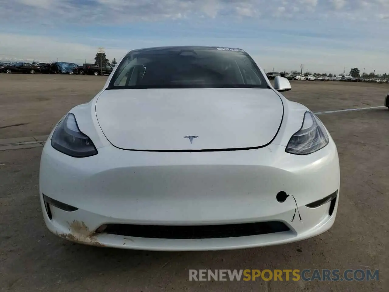 5 Photograph of a damaged car 7SAYGDED7RF026100 TESLA MODEL Y 2024
