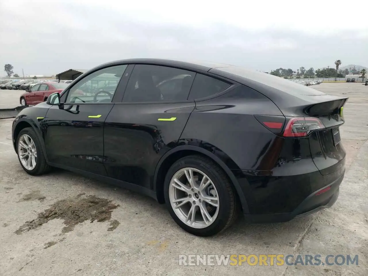 2 Photograph of a damaged car 7SAYGDED7RF039526 TESLA MODEL Y 2024