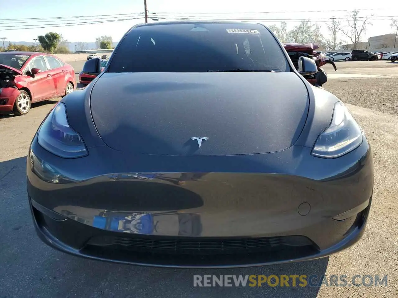 5 Photograph of a damaged car 7SAYGDED7RF108604 TESLA MODEL Y 2024