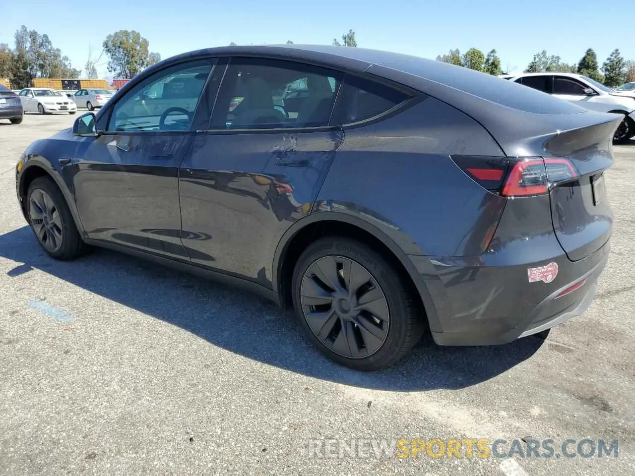 2 Photograph of a damaged car 7SAYGDED7RF199485 TESLA MODEL Y 2024