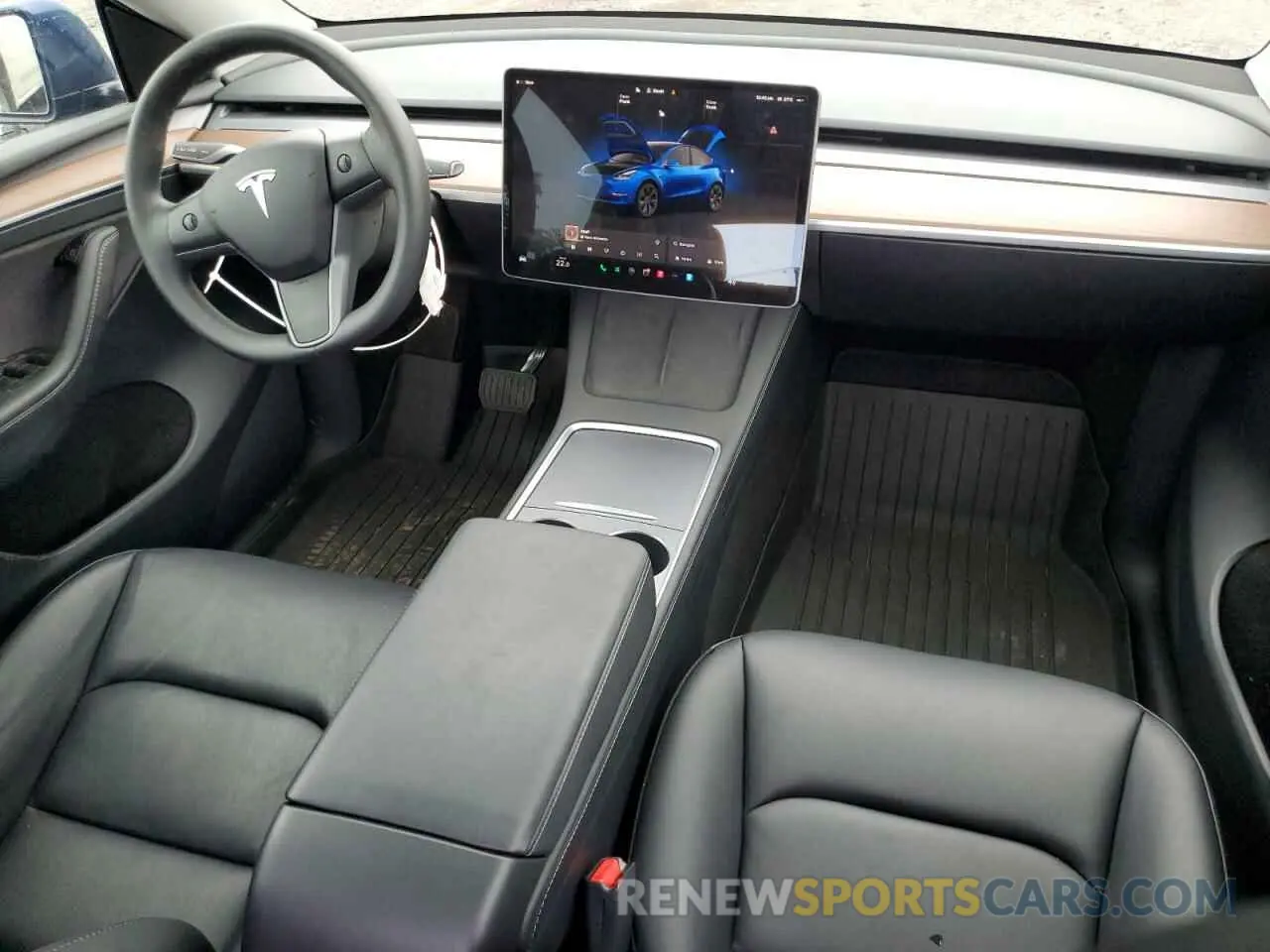 8 Photograph of a damaged car 7SAYGDED8RF096074 TESLA MODEL Y 2024