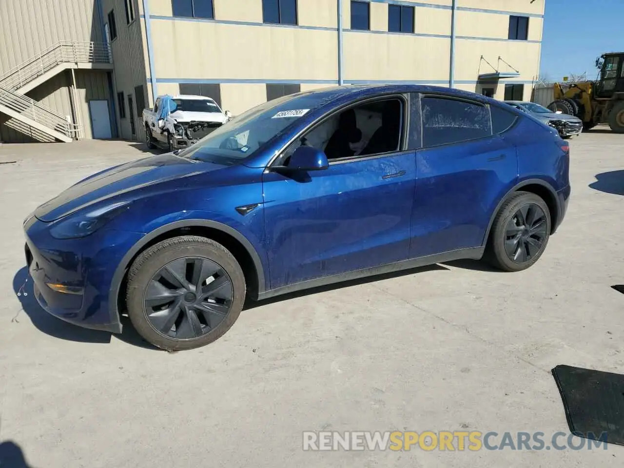 1 Photograph of a damaged car 7SAYGDED8RF132720 TESLA MODEL Y 2024