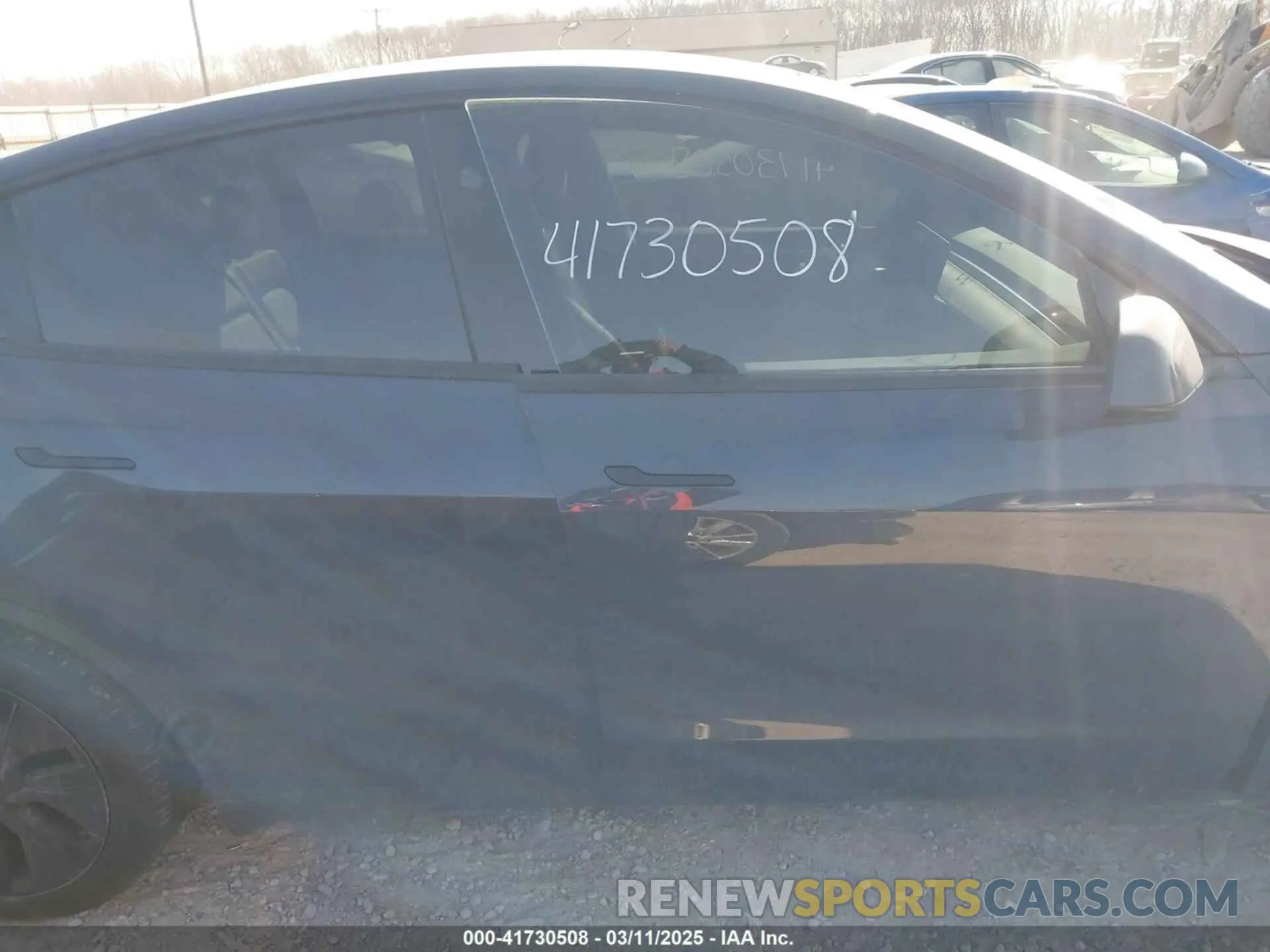 12 Photograph of a damaged car 7SAYGDED8RF158346 TESLA MODEL Y 2024