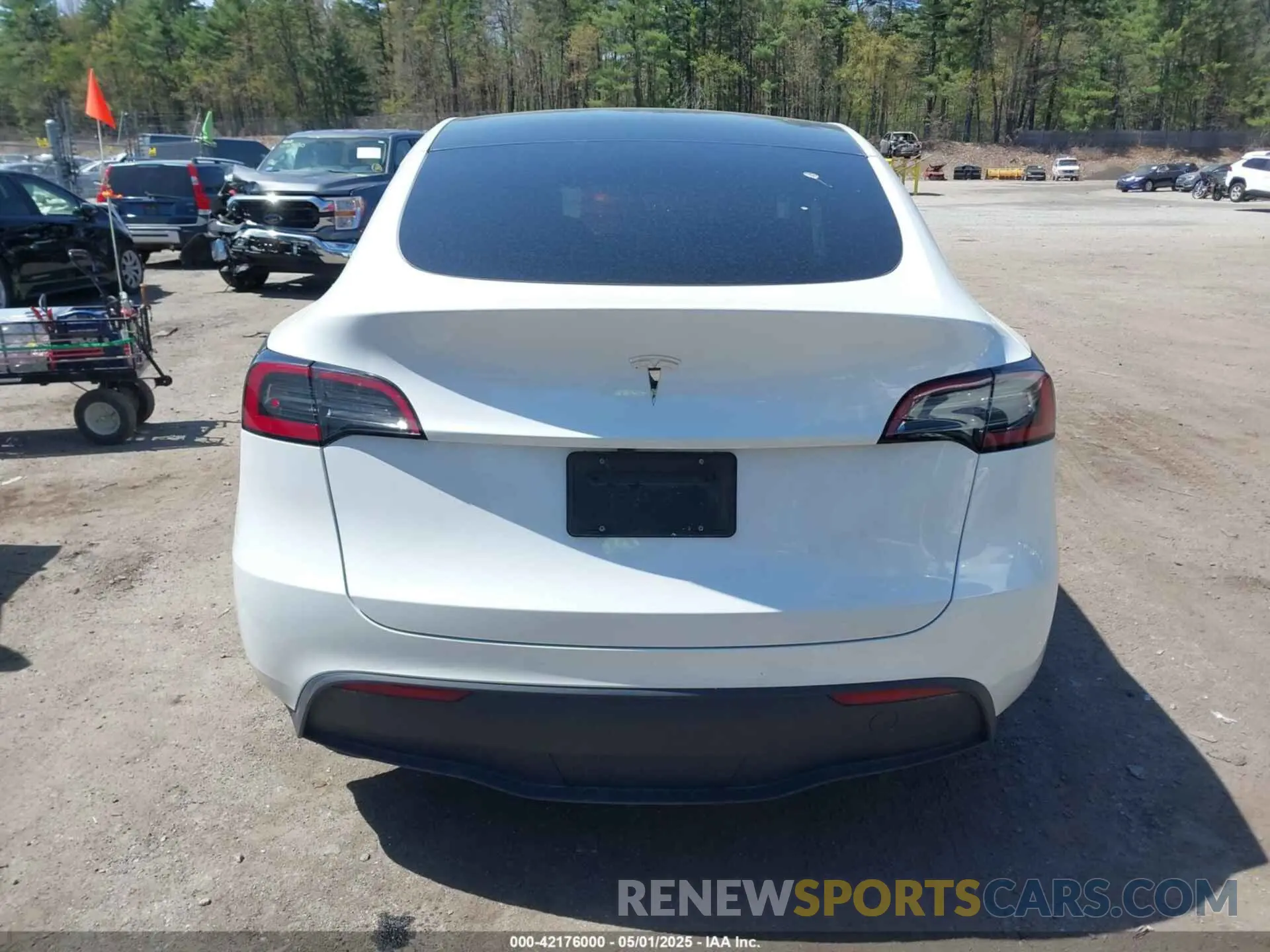 16 Photograph of a damaged car 7SAYGDED8RF211112 TESLA MODEL Y 2024