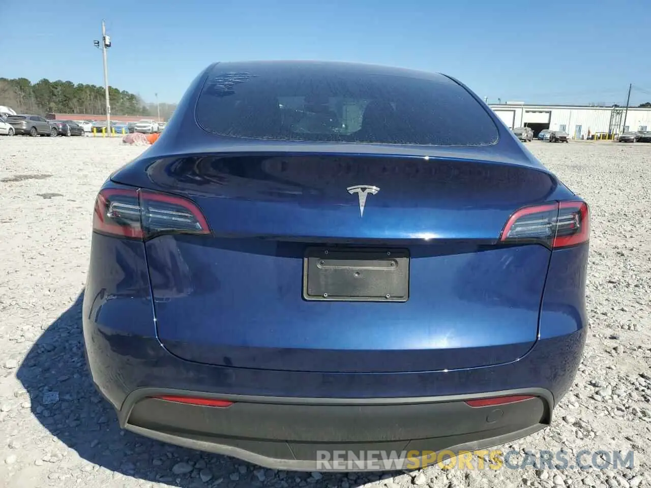 6 Photograph of a damaged car 7SAYGDED9RF046879 TESLA MODEL Y 2024