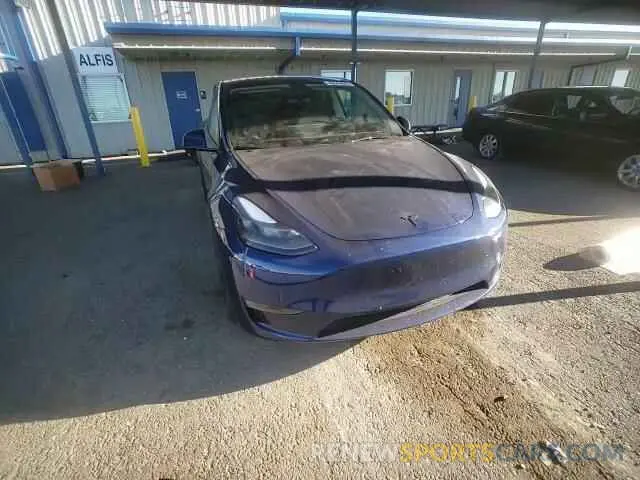 11 Photograph of a damaged car 7SAYGDED9RF206257 TESLA MODEL Y 2024